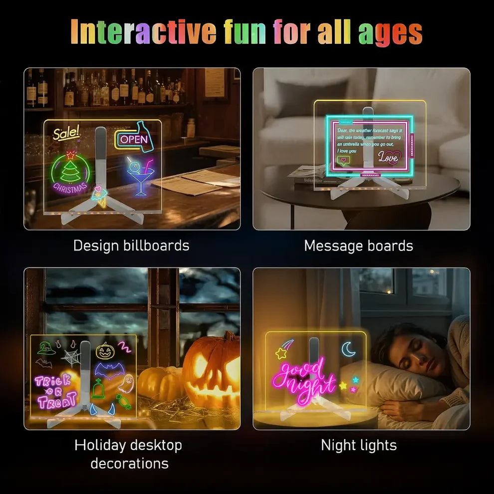 Gloveo™ GlowMagic Writing Pad Pro new